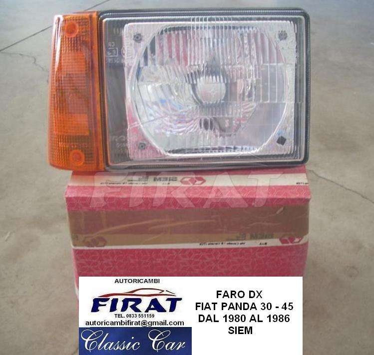 FARO FIAT PANDA 30-45 DX SIEM
